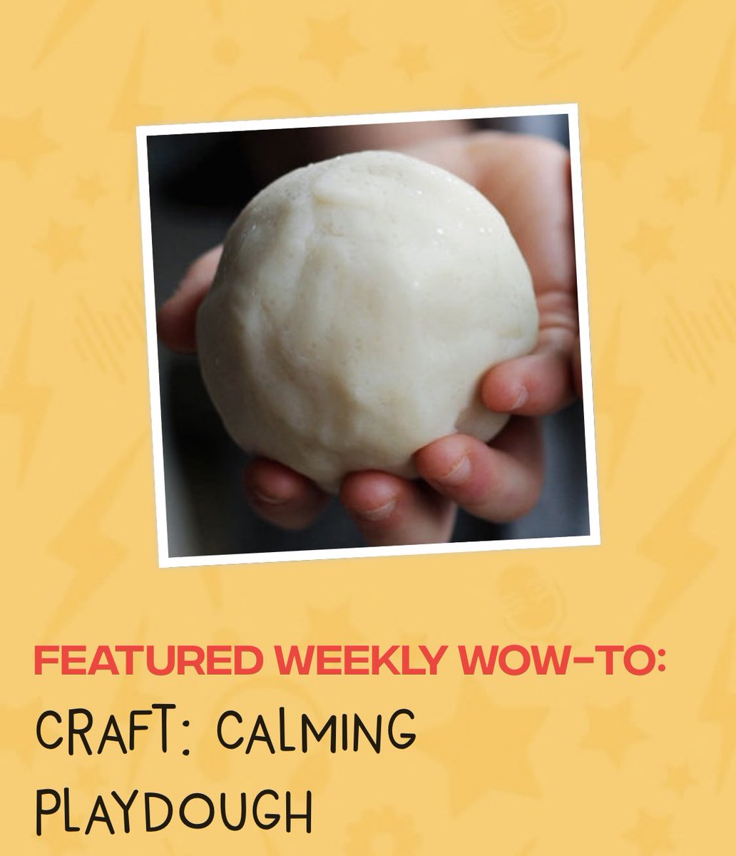 wowintheworld's tweet photo. Take a quick break from the video games, W.O.W members! This wow-tastic calming play dough is infused with lavender &amp; can help to alleviate stress just by crafting it! Check out the recipe here 👉 https://t.co/1a9jniCjiE https://t.co/bgwR1hFVF8
