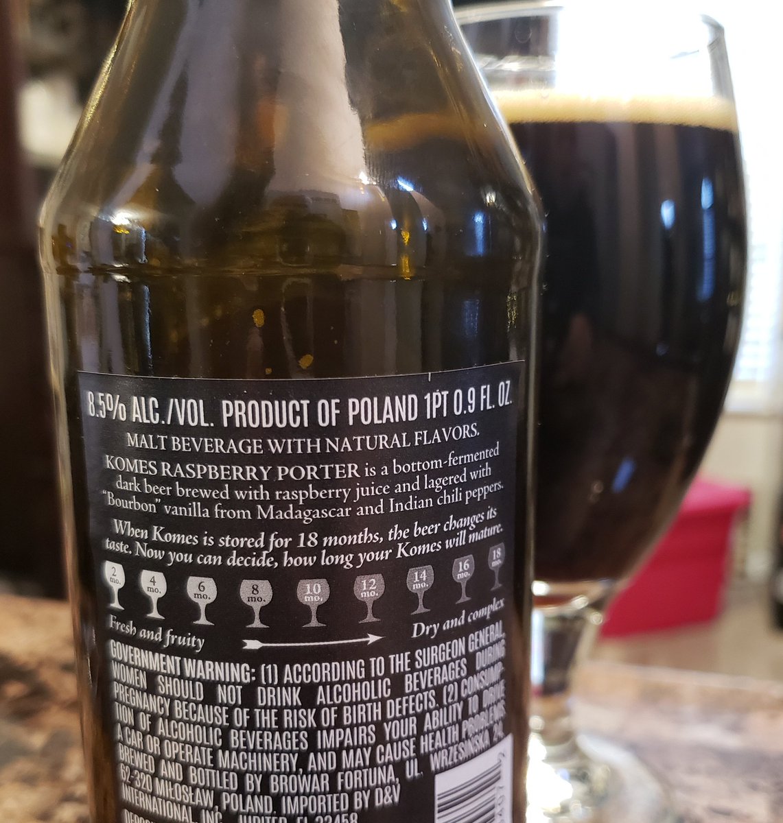 #HappyNewYear #TopBrewsTues 
Raspberry Porter #BrowarFortuna
Day 731 #1KBeerQuest
Like raspberry filled chocolate candy
<a href="/ManvsAle/">👤Man vs Ale🍺</a> <a href="/badhopper/">Jason Hopper</a> <a href="/zappafaye/">Donna</a> <a href="/JohanBBT/">Johan</a> @JonMontag @RodJBeerVenture <a href="/RealBMaxwell/">Brian Maxwell 🍻😎</a> <a href="/jwags48_jack/">jack wags</a> <a href="/wrayzors/">thewrayzor</a> <a href="/Just4BeerLovers/">Just For Beer Lovers</a> <a href="/hosch_greg/">Greg Hosch</a> <a href="/FhzFun/">George McFry</a> @BrewStuds