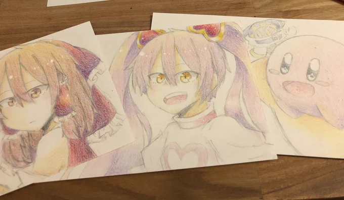 また年賀状を描いていた※1月2日 