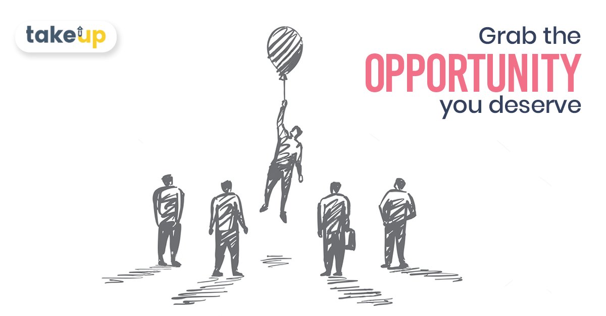 takeup_in's tweet photo. Stand out of the crowd and achieve your goals via TakeUp. #gethired #jobs #liveprojects #learnnewskills #internships https://t.co/l49vXusjdq