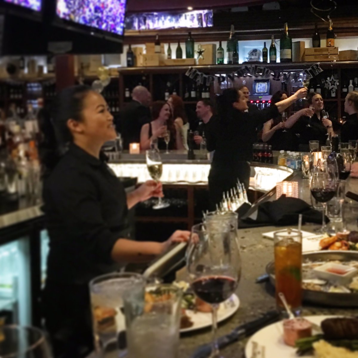 Happy New Year to friends old and new. We’ll be closed tonight and open again Wednesday. Cheers!