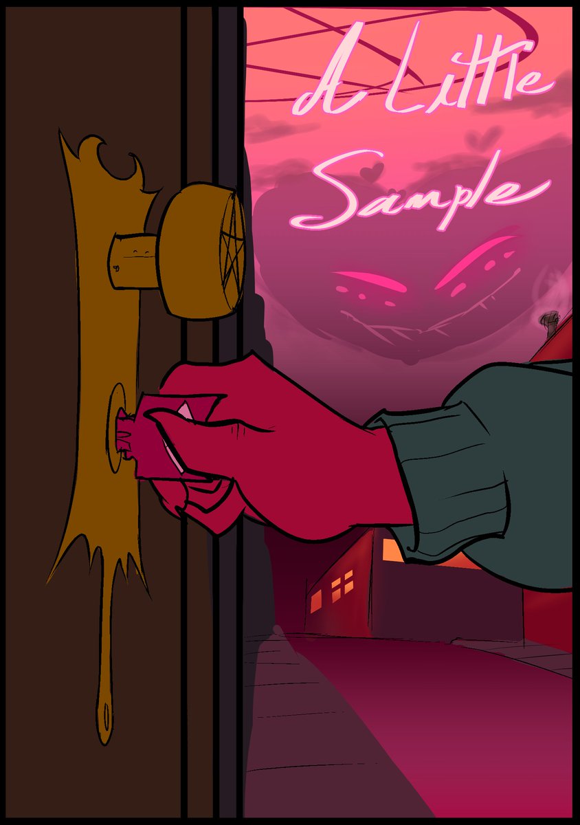 physicallychat's tweet image. This is a new thing to me. I actually tried to make a comic start to finish! I really get impatient with these kinds of things. (Im still learning!) but have a gander at this silly #hazbinhotel #hazbinhotelfanart fan comic ship!
 wandering-lounge.tumblr.com/post/179186985…