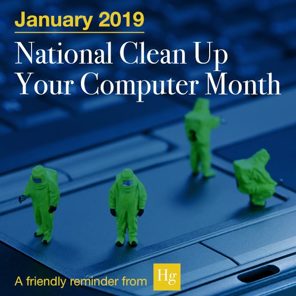 HetheringtonGrp's tweet photo. A Happy New Year reminder from the Hg Team: Make sure #cybersecurity is your top priority in 2019 by updating all your passwords with a mix of letters, numbers & special characters! #CleanUpYourComputer #privacy #infosec https://t.co/qpDxIkYcLI
