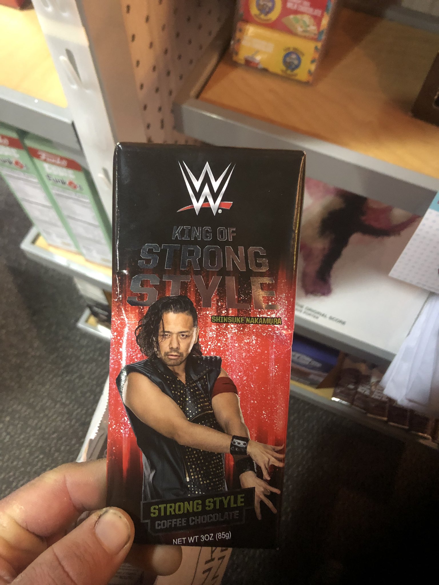 Mike Payton Has Anyone Tried This Shinsuke Nakamura Candy Bar Yet Mike Payton Has Anyone Tried This Shinsuke Nakamura Candy Bar Yet