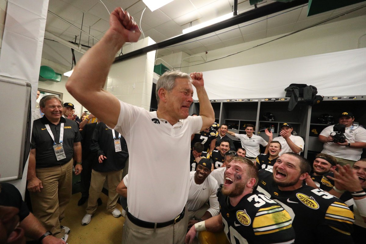 TheIowaHawkeyes's tweet photo. Alexa, play the Hawkeye Victory Polka.

#Hawkeyes #FightForIowa https://t.co/2aEboWX4Rr