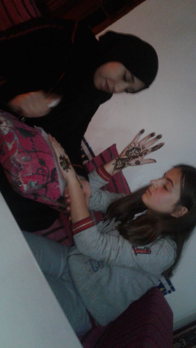 Henna at dar-iman fez Morocco