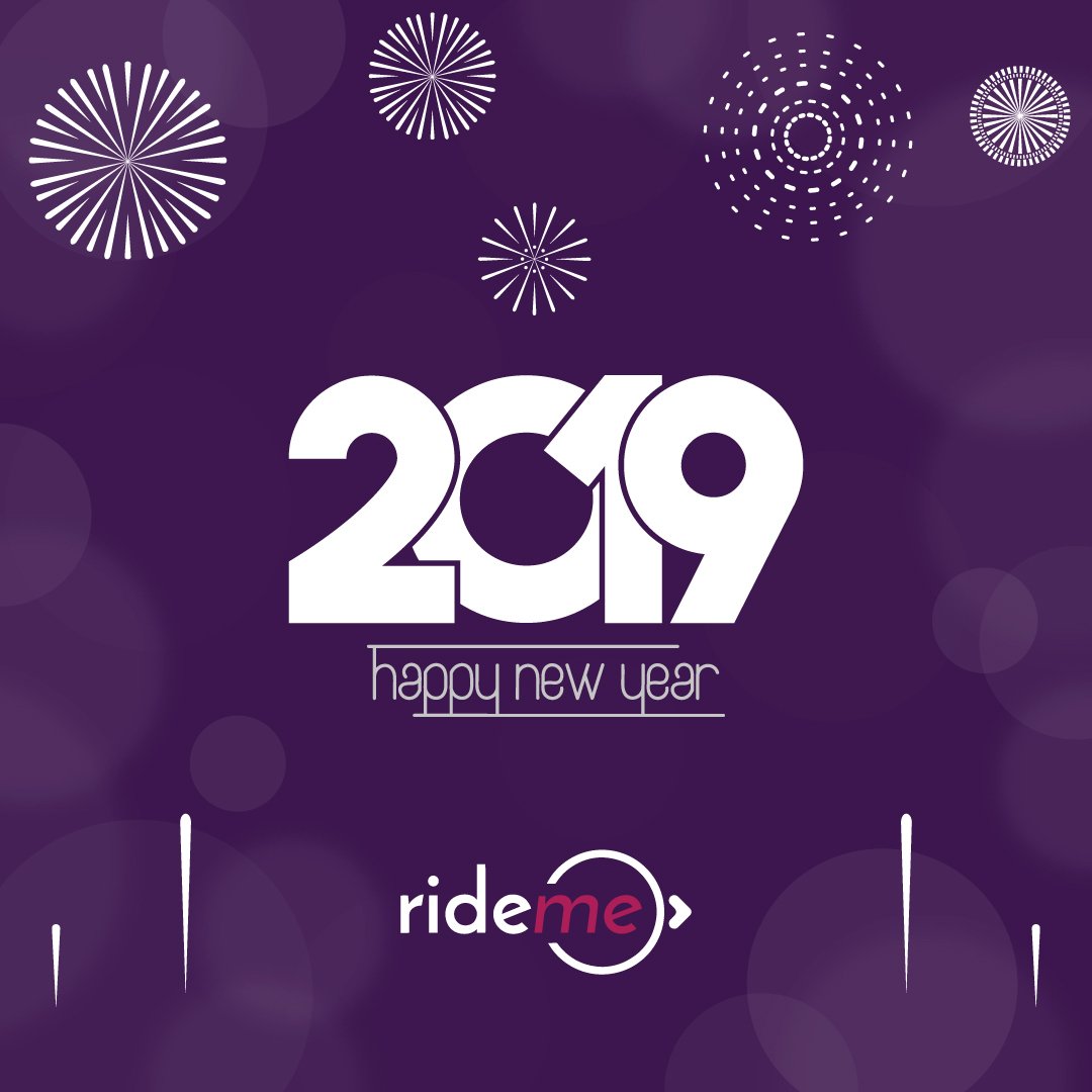 RideMeTaxi's tweet photo. We are excited about this New year! 

Here is wishing you advancement in your endeavors, good health and excellent opportunities in 2019. 

May the new year bring forth many rewarding moments for us to share.

#RideMeTaxi https://t.co/pphhHtqP4m
