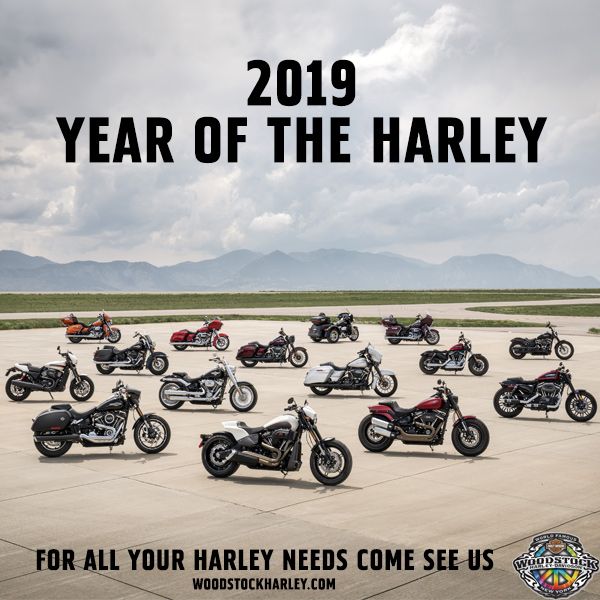 WoodstockHarley's tweet photo. The 2019s are here. Come by and check them out!
#2018to2019 #newyearnewbike #newyearnewme #woodstockharley #2019lineup #whd #hudsonvalley https://t.co/MTAks8t8yp