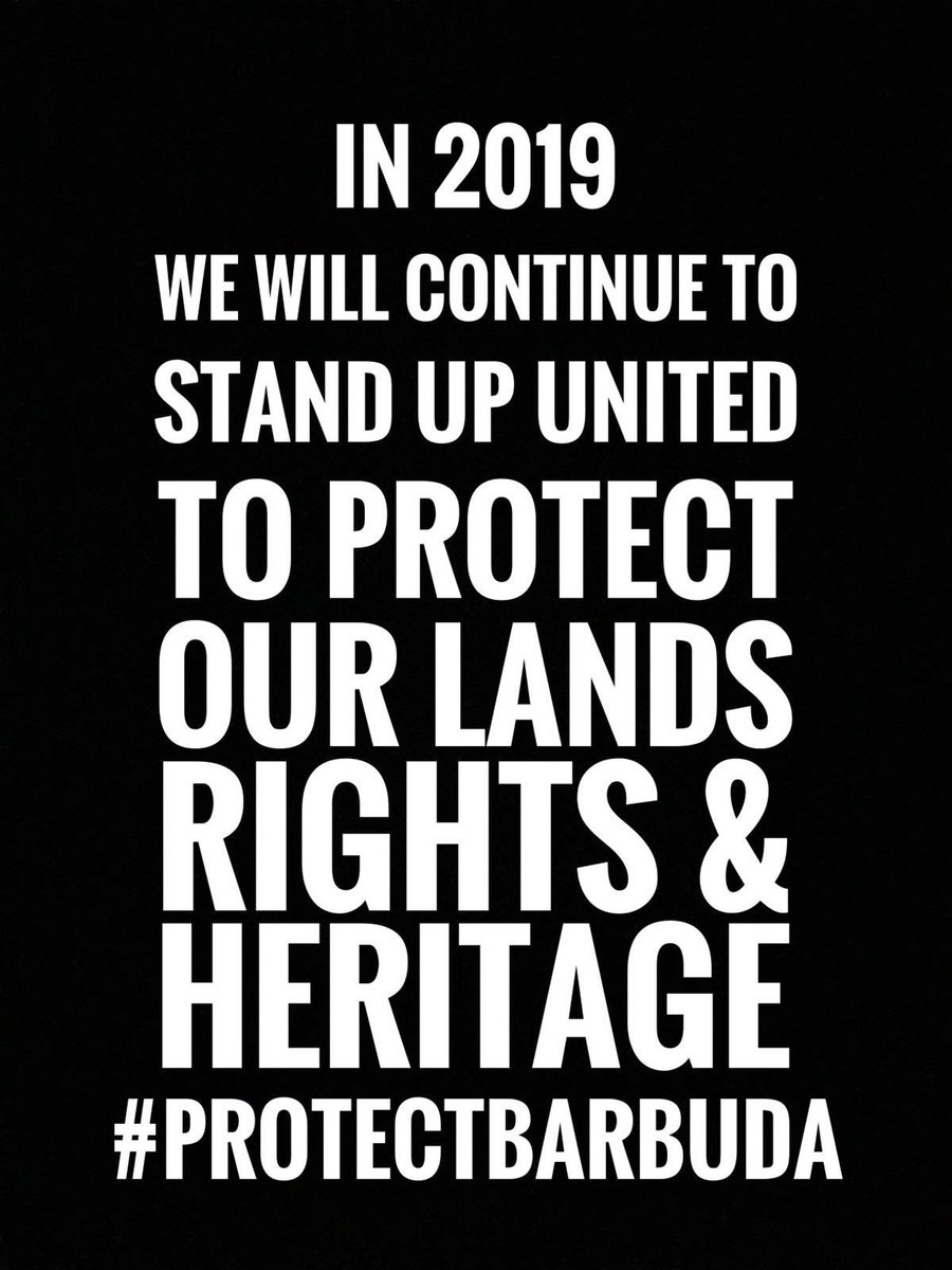 A #NewYearsDay Year in Review from #barbuda at link here. It’s been 470 days since #hurricane #irma Join us in #2019 as we strive to #ProtectBarbuda #humanrights #landrights #SDGs #culturalheritage #sharehumanity

facebook.com/14478310152860…