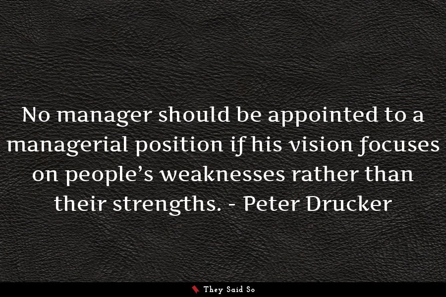 theysaidso's tweet photo. A quote by Peter Drucker #theysaidso #quotes https://t.co/2bQTRdPuEQ