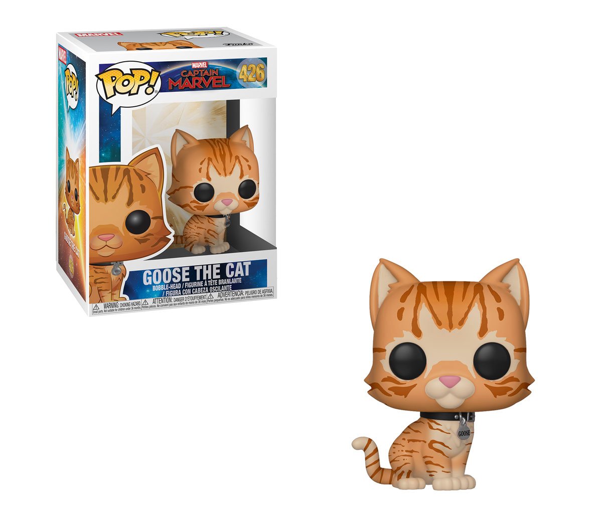 RT & follow @OriginalFunko for a chance to WIN a Goose the Cat Pop! #CaptainMarvel