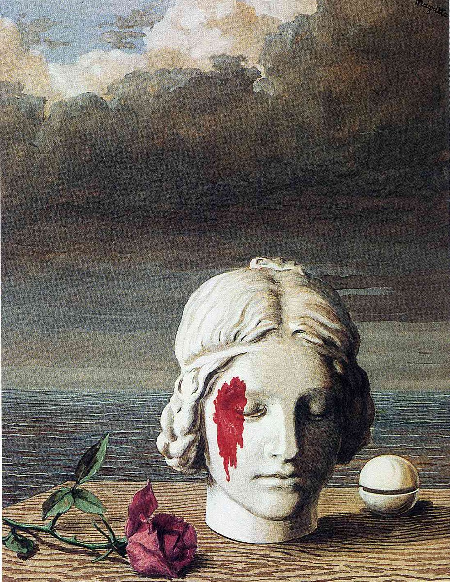 artistmagritte's tweet photo. Memory, 1948 #belgianart #magritte https://t.co/zlOW6EpsAe