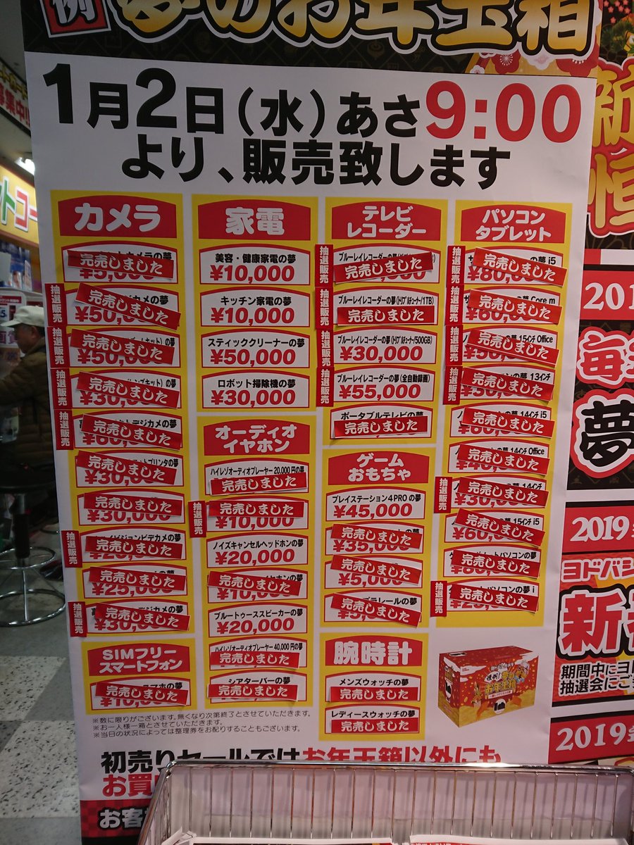 ヨドバシ福袋京急上大岡何時に並ぶ 並ぶ場所や整理券や駐車場は Machi Blog
