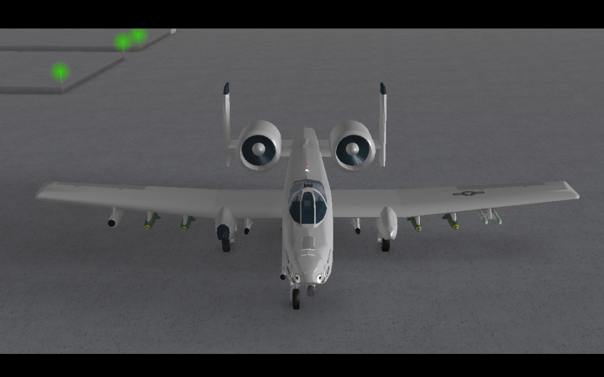 Notorious On Twitter After Many Continuous Hours Of Work The A 10 Is Finally Complete I Would Like To Thank M0m0builder For Contributing His Work On The Wings Canopy And Beautiful Details Roblox - roblox a10
