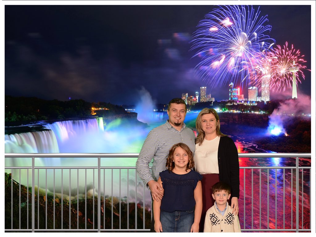 ”Today is the first blank page of a 365-page book. Write a good one.” HAPPY NEW YEAR from Niagara Falls Canada