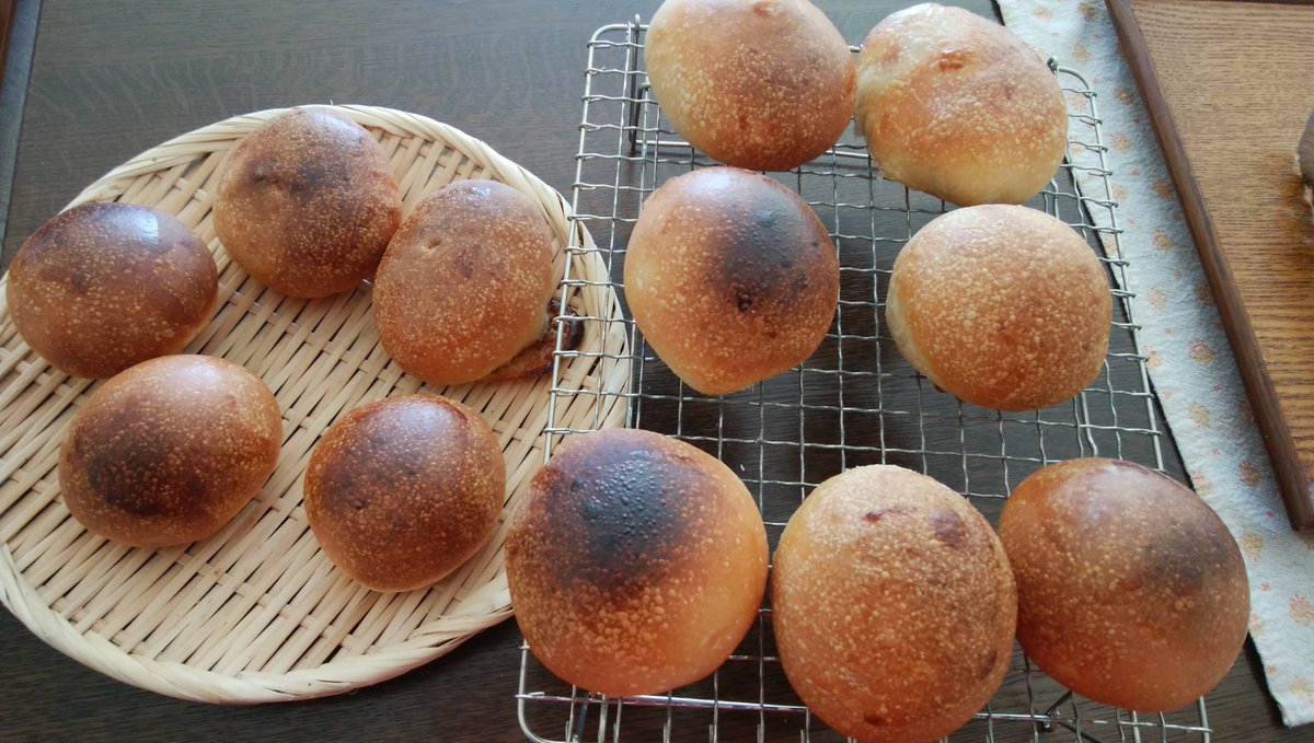 しろり 中身の出たあんぱんと 焦げた丸パン いただきますっ 白崎茶会 かんたんパンレシピ