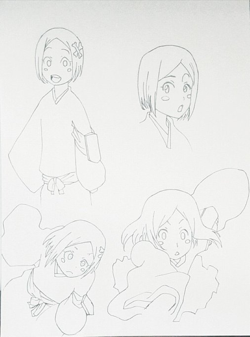 BLEACHの模写練習その4～ 