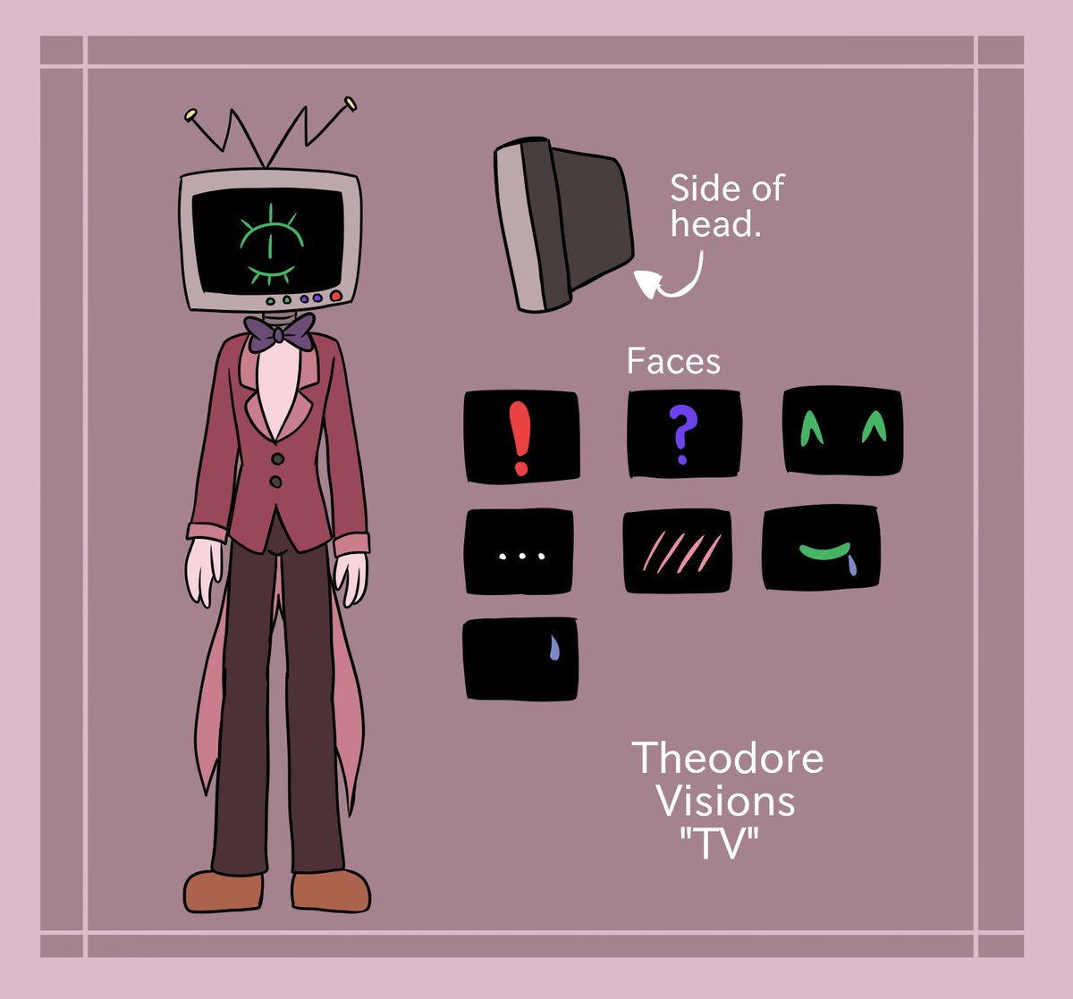 Cyberfell Oc Theodorevisions Theodore Tvhead Robot Art Cyberfell Oc Theodorevisions Theodore Tvhead Robot Art