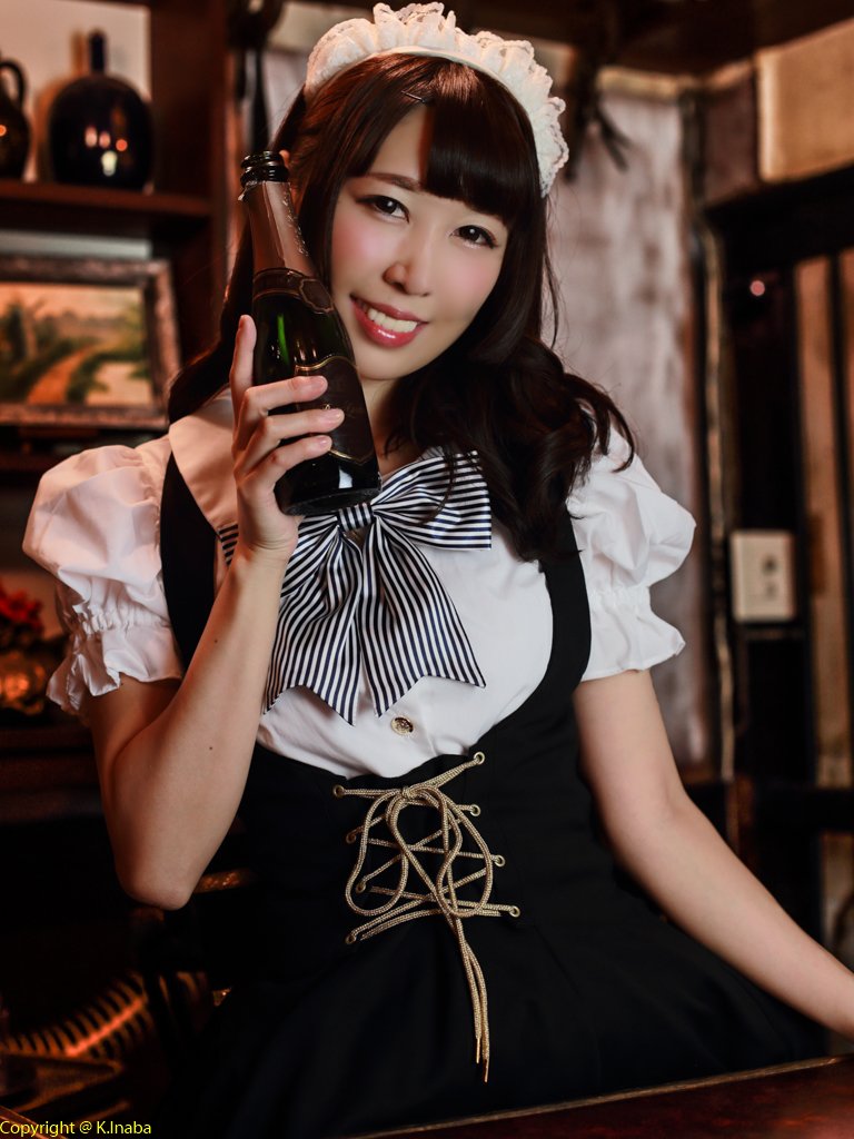 キャンディフルーツキャンフルメイド服エプロン編み上げポケット給仕コンカフェ キャンディフルーツキャンフルメイド服エプロン編み上げポケット