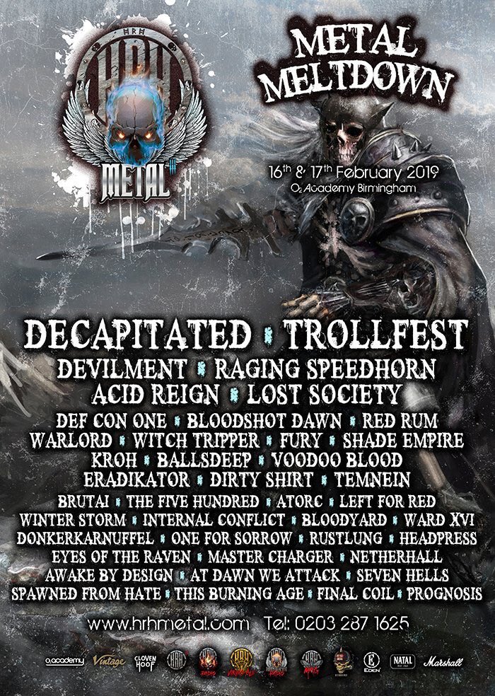 Happy New Year Devilheads! 
We trust you are all suitably hung over having enjoyed a night of debauchery and excess but fear not, help is at hand.

We are pleased to confirm the band will be performing at <a href="/hardrockhell/">HRH X</a>  at the Birmingham O2 academy in February! 

Happy New Year!!