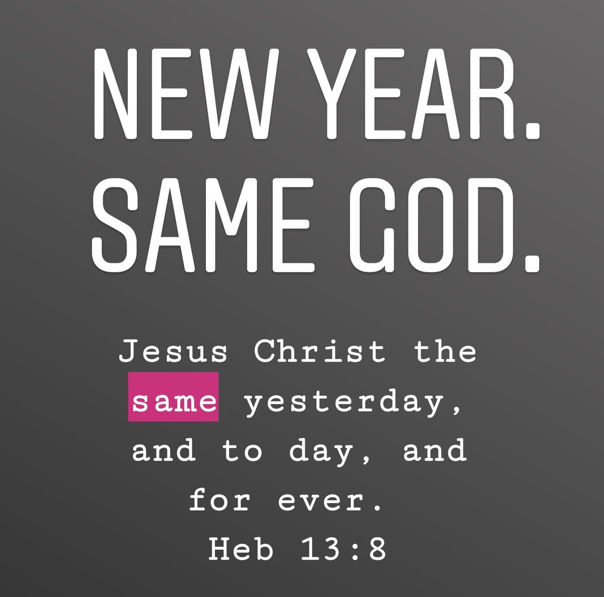 Unfeigned_Faith's tweet image. #NEWYEAR. #SAMEGOD. #GodNeverChanges. #2019