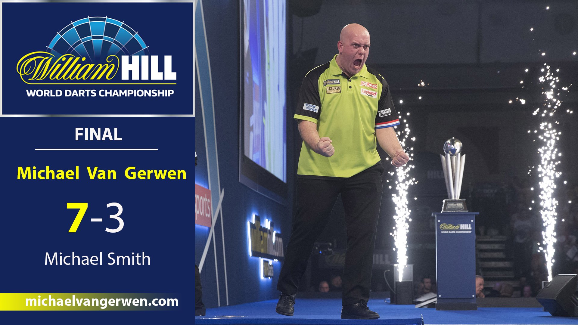 Michael Van Gerwen on Twitter "Three times )… "