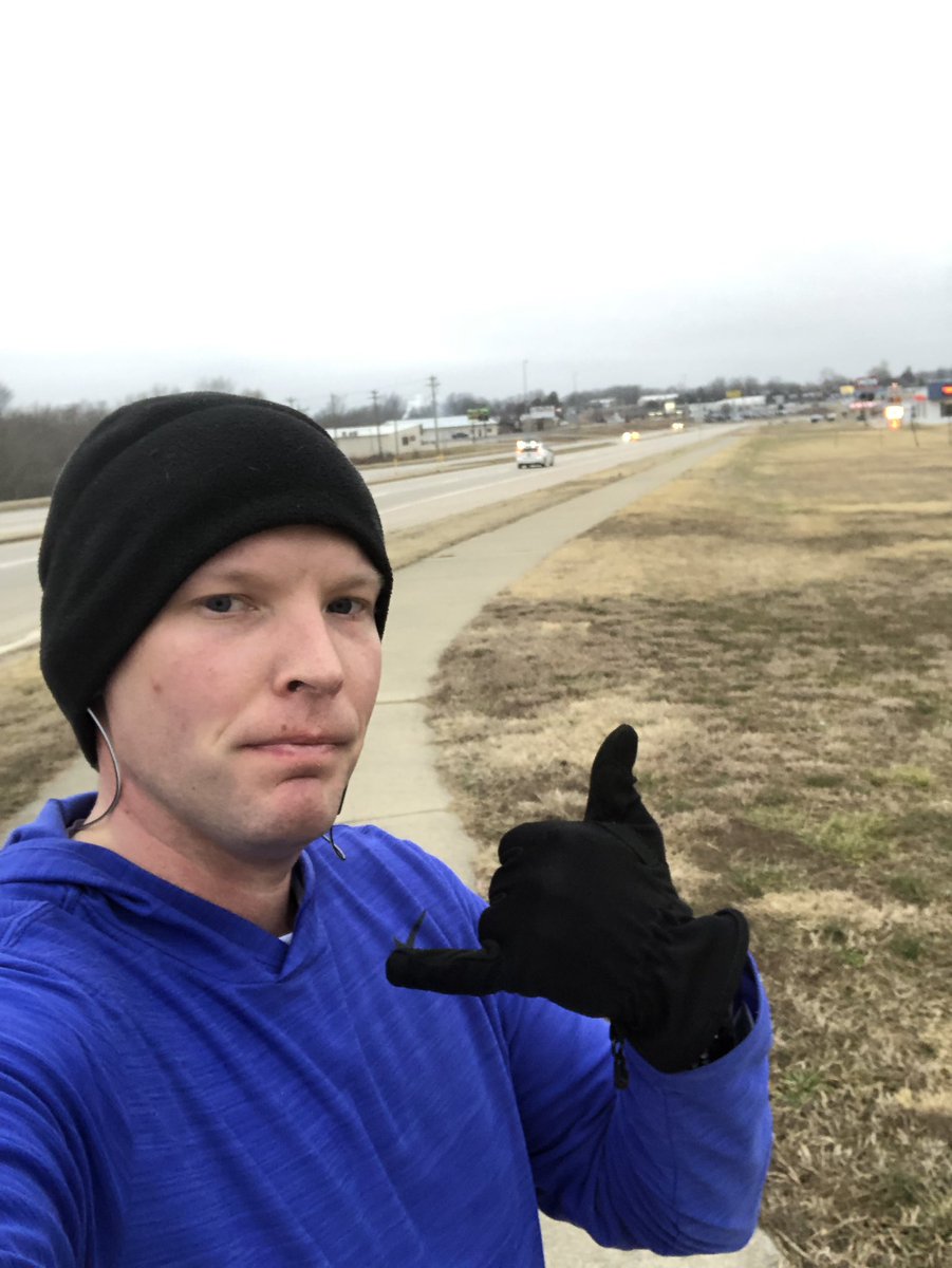 5.5/2019 #runtheedge #run2019milesin2019 #thirtydegrees #happynewyear