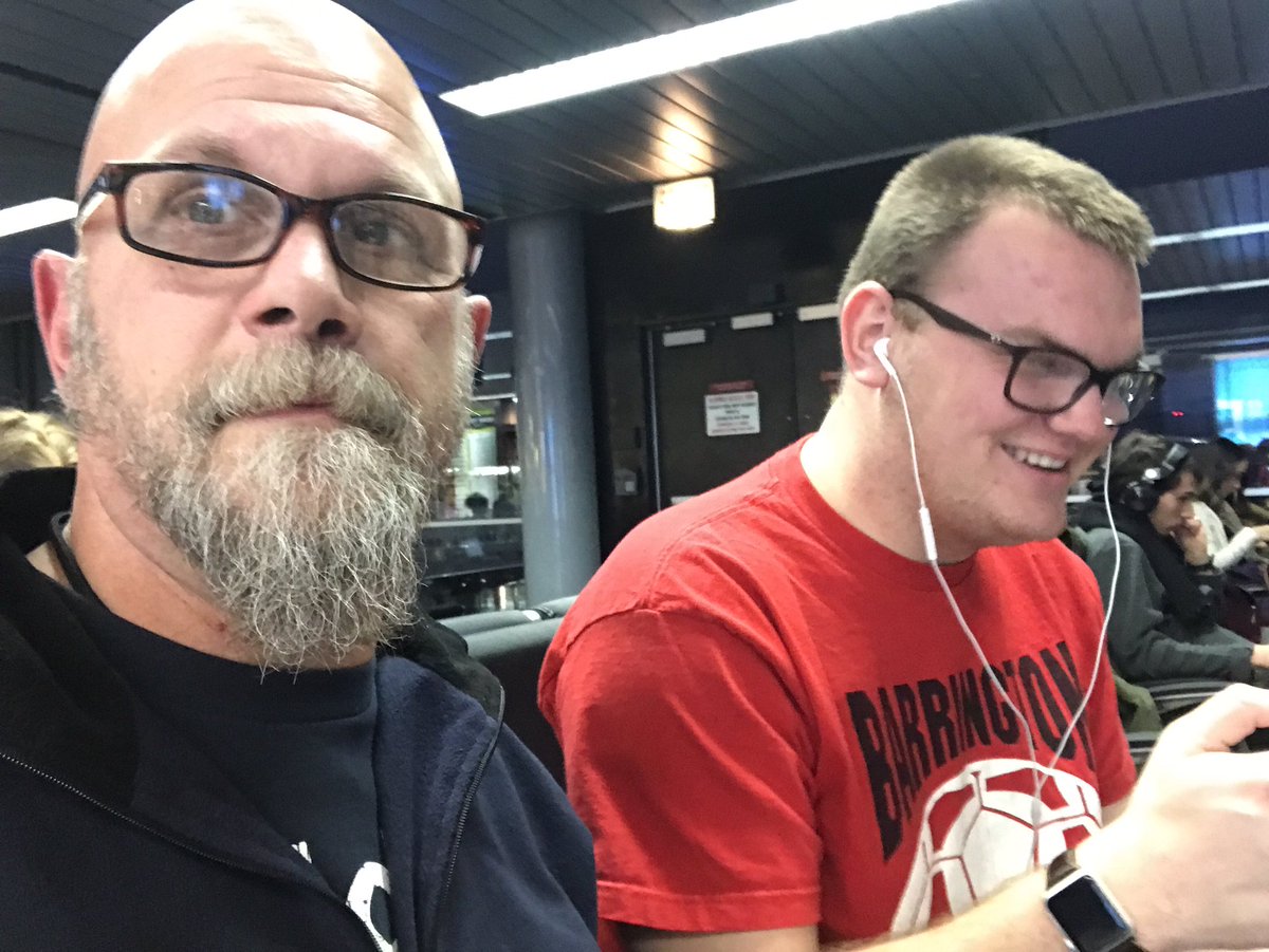 RietzTim's tweet photo. Waiting to board, dropping Zac of at school... in Denmark https://t.co/7RG1VndYAM