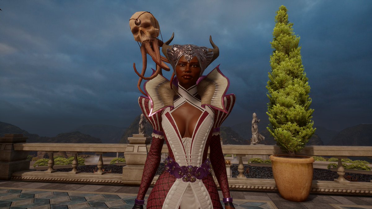 RicardReports's tweet photo. I'm quite pleased with how my hours of Edna Mode-ing turned Vivienne out. #DAI #DragonAgeInquisition #Vivienne #MadameDeFer #badass #queen https://t.co/BvNe1CIH1t