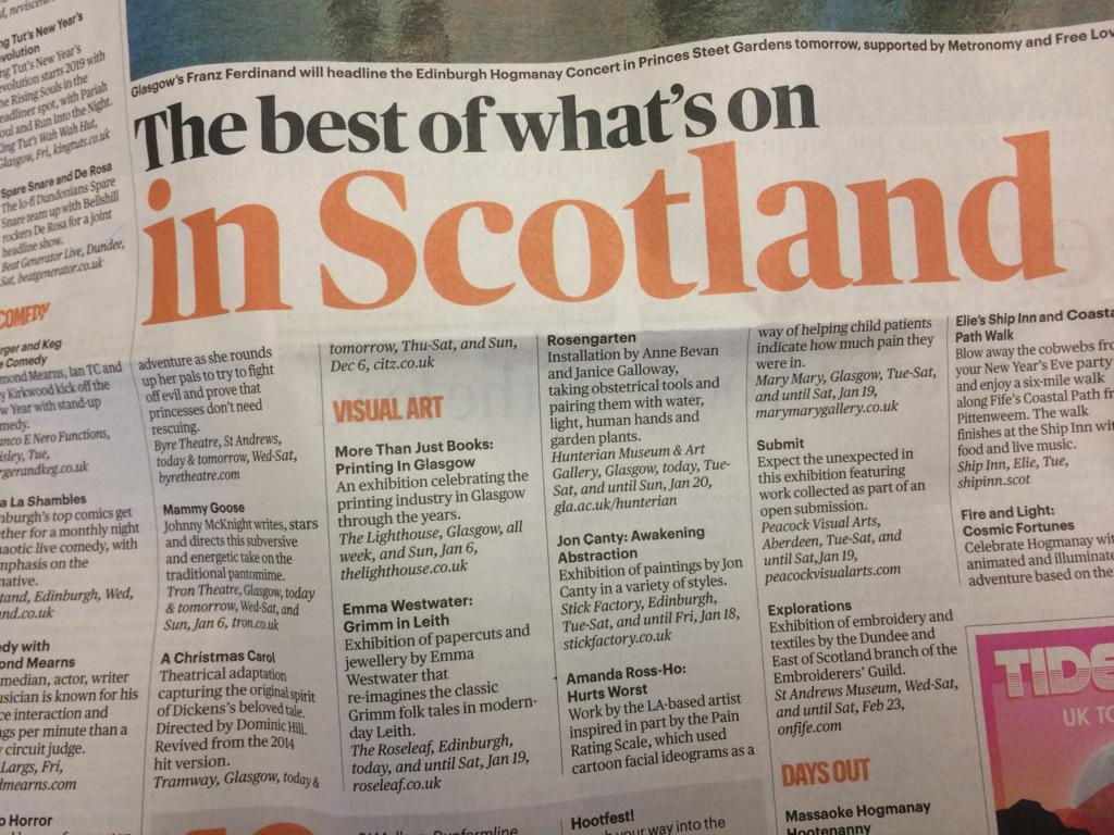 DesignBySource's tweet image. Quite chuffed with this wee thing in @SundayTimesScot Thanks for the feature!