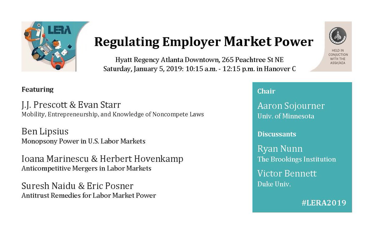 Aaron Sojourner On Twitter Regulating Employer Market