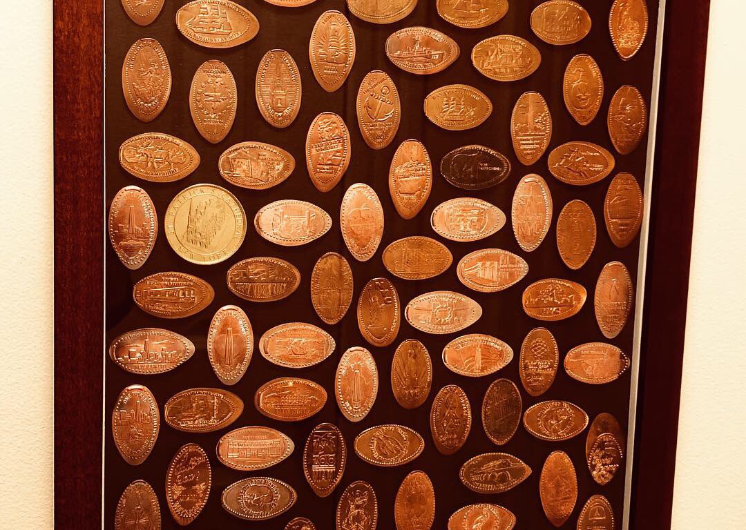 B3Gallery's tweet photo. Penny Press: Rome, Frankfurt, MA, NY, NH, Miami ... #PennyPressMachine https://t.co/YIc7szsiY7