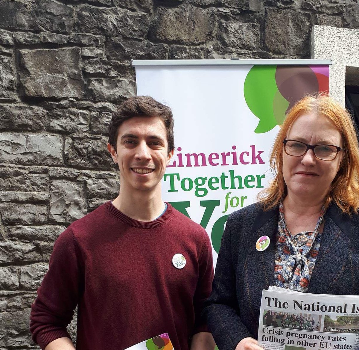 We had so much support from  @fdelond of this parish from the very outset of  @TippForChoice, and  @Lawyers4Choice were incredibly generous with their time & expertise. Thank you Fiona,  @fletcher_ruth &  @MattDoncel   #TippRepealers