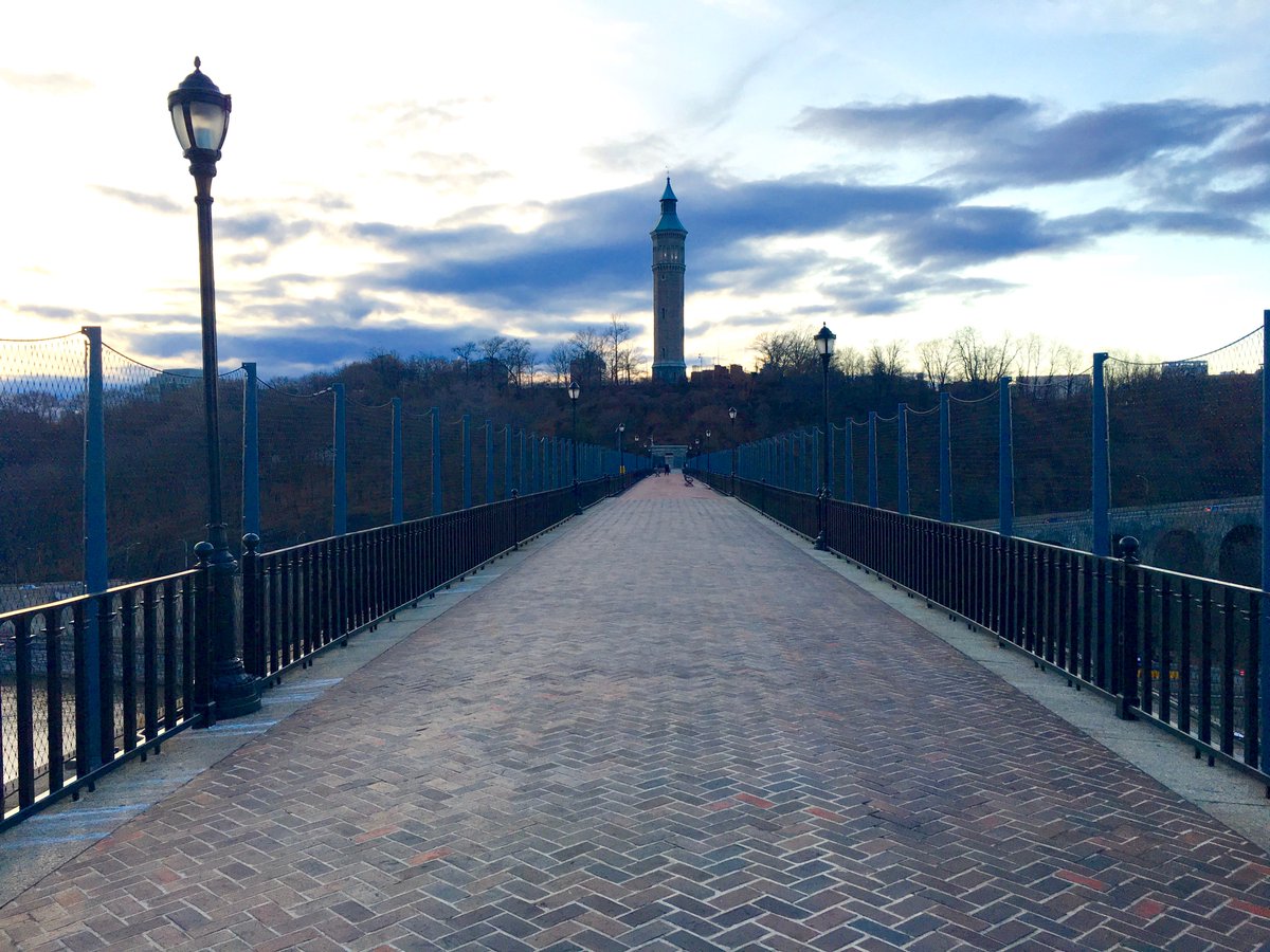 No better place to be on late New Year's Day 2019 than the glorious High Bridge, 138 feet above the Harlem River. Opened in 1848, this walkway connects Upper Manhattan to the Bronx.