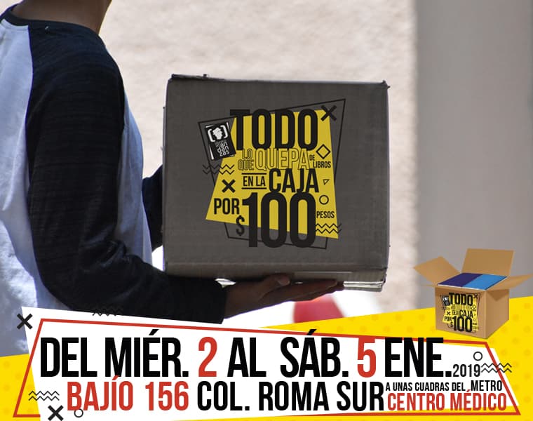 #RemateTotal
Preparados: $100 todos los libros que quepan en esta caja, mañana abrimos a las 10 am.