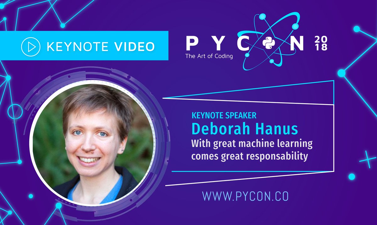 pyconcolombia's tweet photo. Play Video - Deborah Hanus @deborahhanus amazing keynote video: With great machine learning comes great responsability.
 
https://t.co/drD2qqqfJX

#PyConColombia2018 #conference #python #framework #keynote #tensorflow #deep_learning #artificial_intelligent #machine_learning #ai https://t.co/bwiJQe5Bob