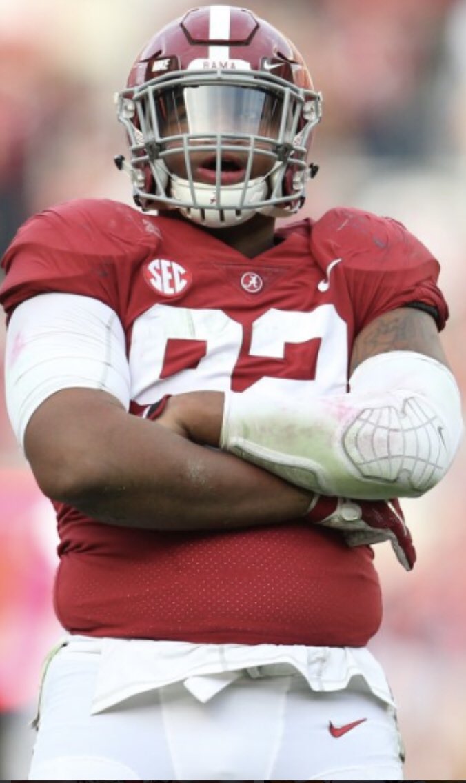 TfgoBears's tweet photo. Praise be to Quinnen Williams https://t.co/vuTFTPc22K