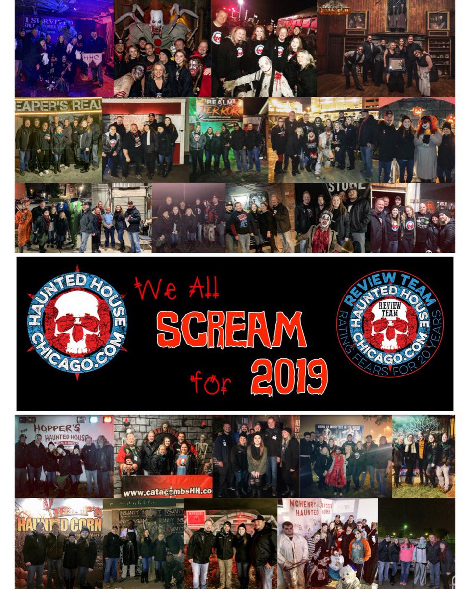 Here at Haunted House Chicago we reflect on an amazing 2018 and can’t wait for all of the excitement 2019 will bring! #HHC20 #HauntedHouseChicago