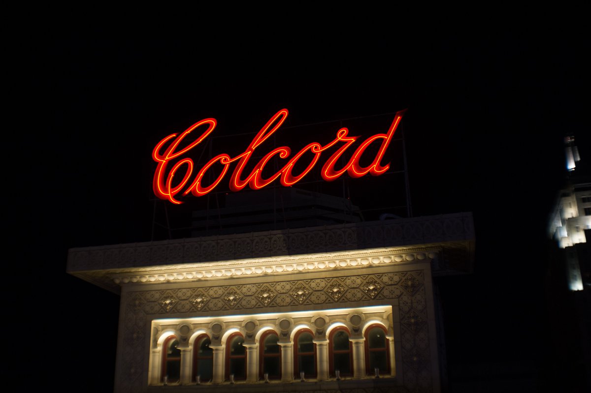 ColcordHotel's tweet photo. Did you know the Colcord sign is the signature of Mrs. Harriet Colcord? Cheers to another year of leaving your mark, #OKC.
#ColcordHotel #DowntownOKC https://t.co/ve5EGCIMSJ