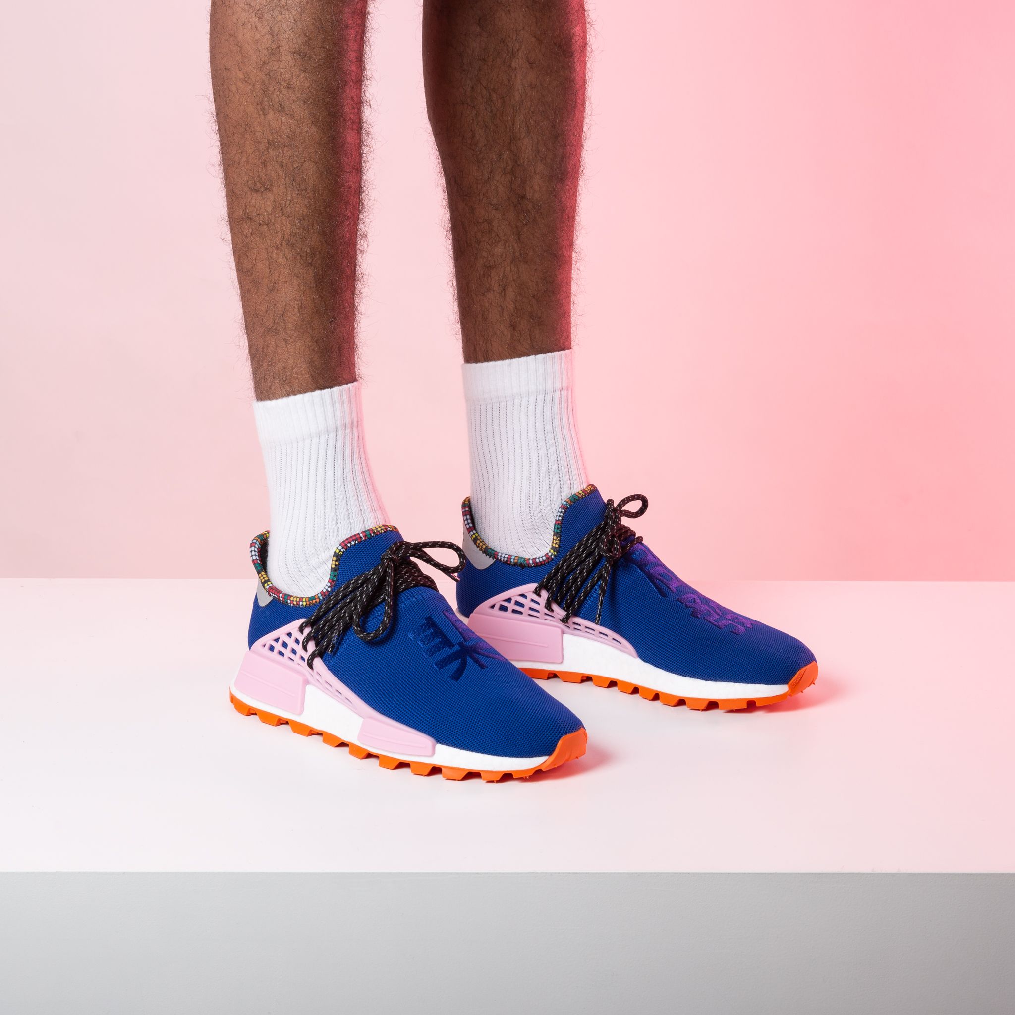 Adidas x Pharrell Williams Solar HU NMD Inspiration Pack - Powder