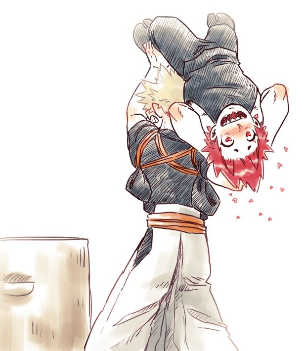 SybLaTortue's tweet photo. Bakugou is so strong! so manly! 💪
Kirishima is swooning 😍 https://t.co/IbWSCop3Fz