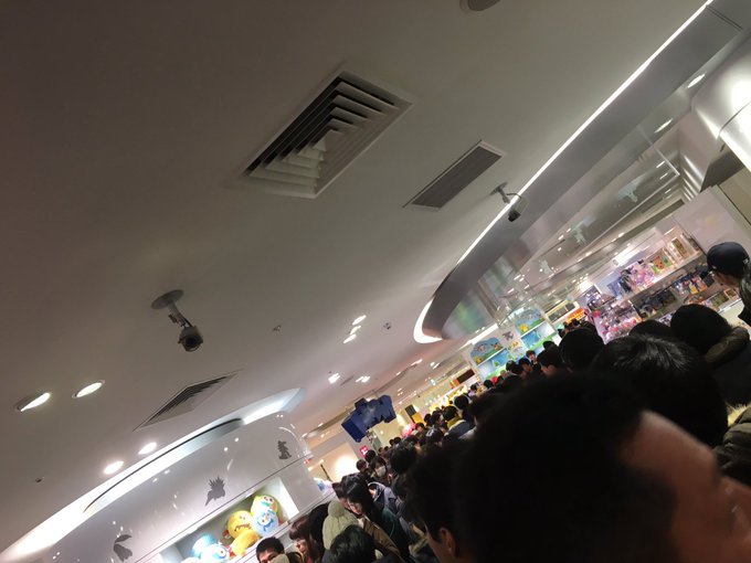 ポケモンセンター梅田福袋の店舗販売行列は何時から並ぶ 整理券配布 待機場所も