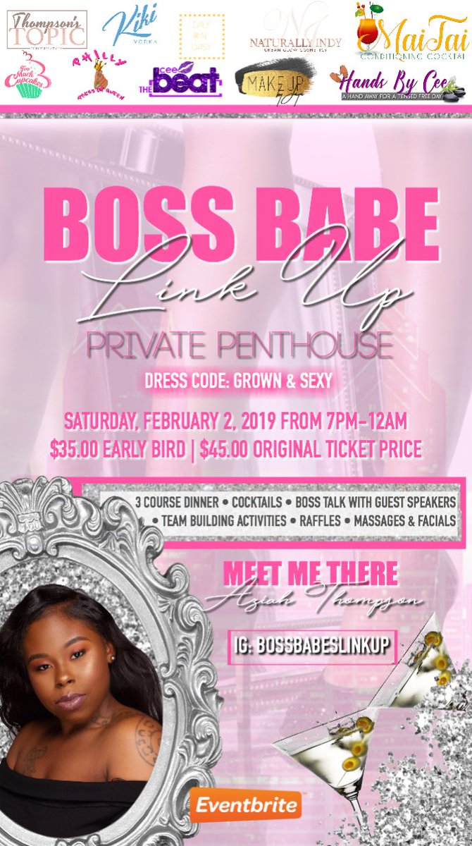 ttopicpr's tweet photo. New year. New Events. New connections✨ Let’s make this year count Bosses! The Boss Babe Link Up is a great place to start your new year resolution of growing your network! Tickets are on sale!!
Will I meet you there?🥂
———————————
#BossBabeLinkUp #network #ttpr https://t.co/4iAindsTAz