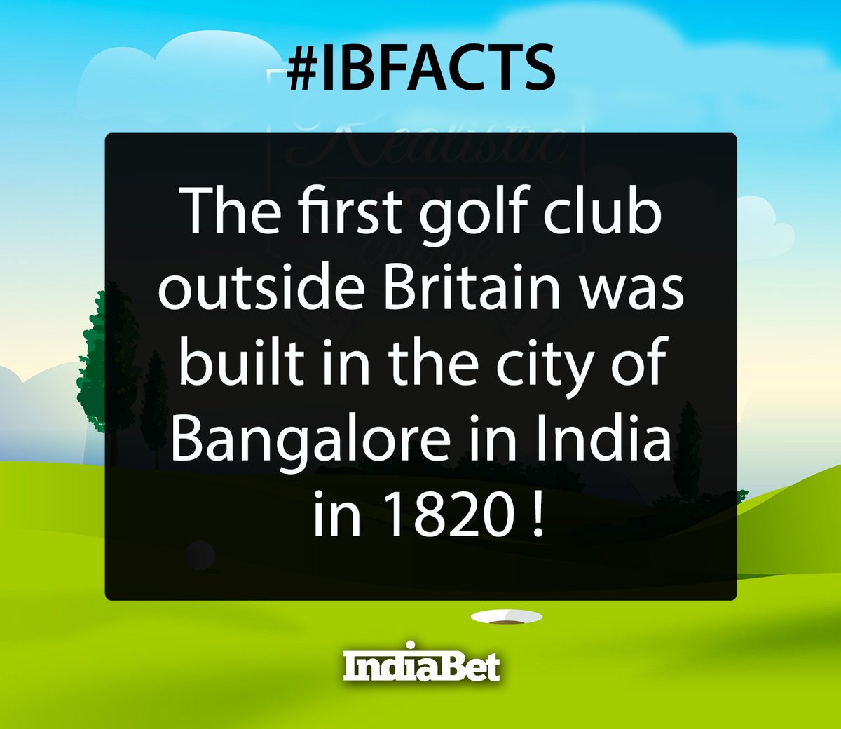 indiabet's tweet photo. #IBFacts
Did You Know?
#facts #sportsnews
#sportsbizz #doyouknow #SportsPicks #GolfLife
#Golf #India #Bangalore https://t.co/1uKV6xJi80