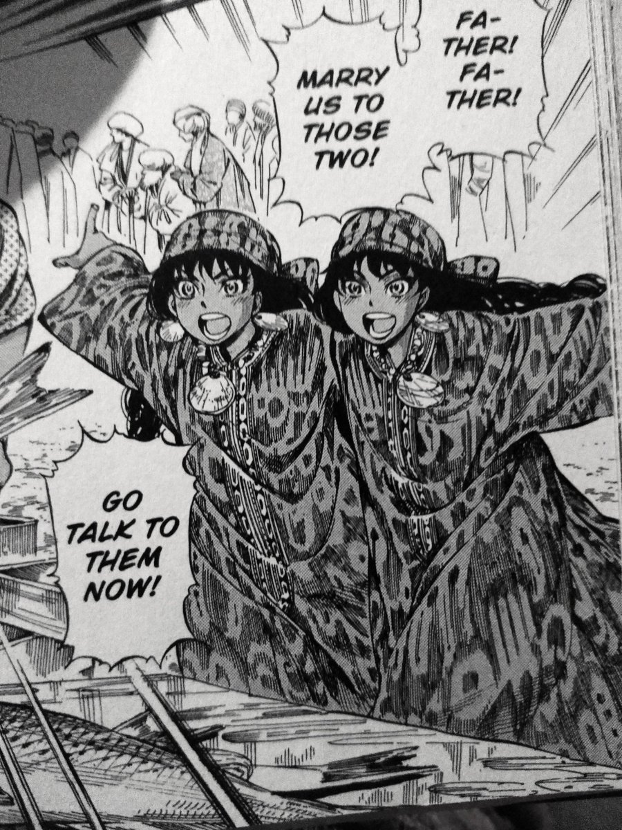 I basically never feel that I'm missing out on a world when reading a black and white comic, but here it becomes obvious. These are the same outfits. They look like drab camouflage in B&W when according to the cover, they're anything but.