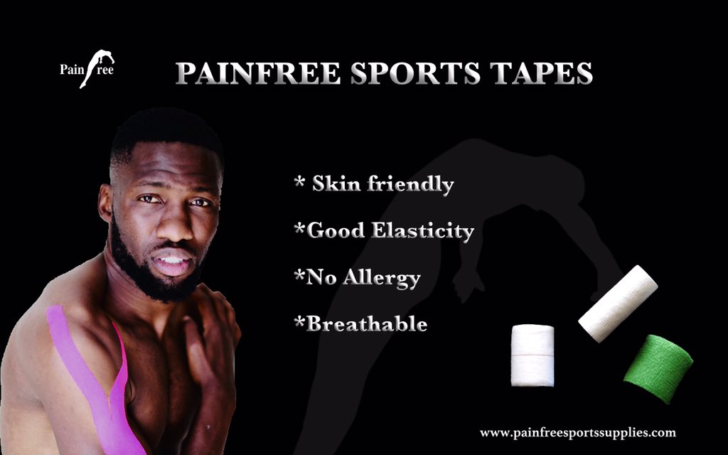 PainfreeS's tweet photo. Tapes that let’s your skin breathe,STRAP AND GO PLAY. #strapping #rehab #kneestrap #fitness #sports-science #sportscience #football #netball #sports #sportstapes #bandage #painfree #physiotherapy #shoulderstrap #kinesiologytape #cohesivebandage #coband #elasticadhesivebandage https://t.co/j7FkOA4ZFw