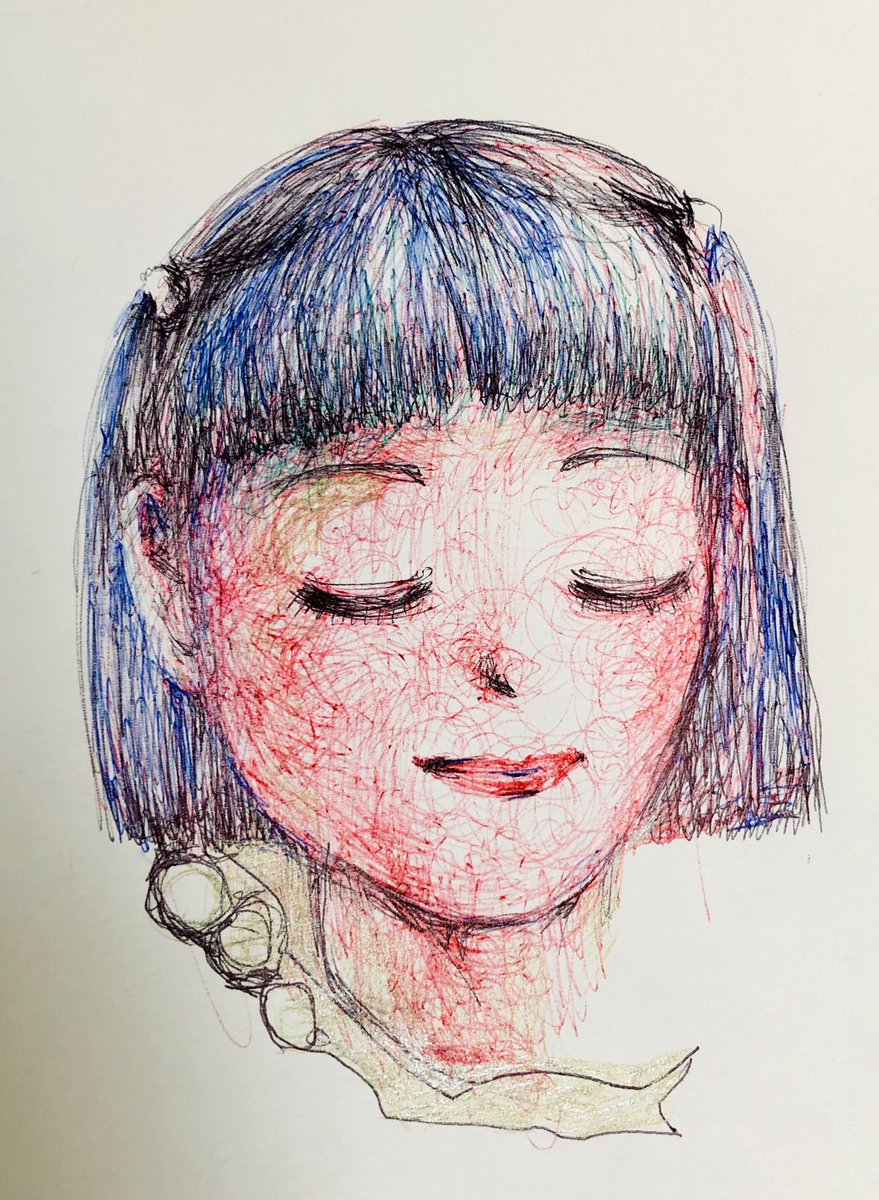 ボールペン画イラスト ボールペン画イラスト