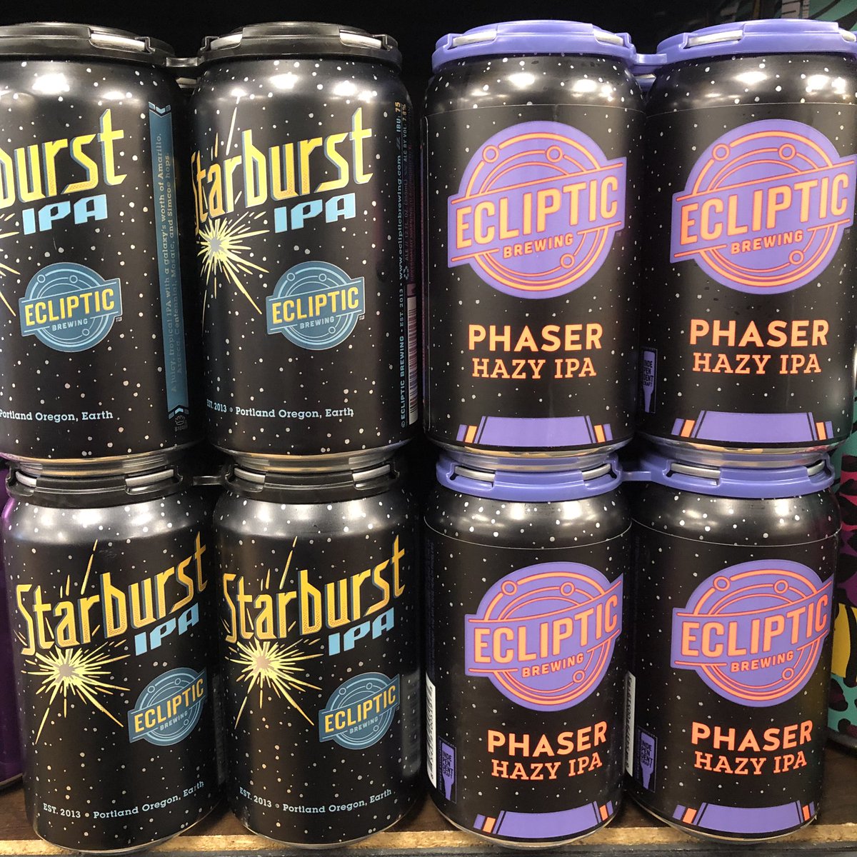 New beer arrival at our Royal Oak location. Couple IPA offerings from <a href="/EclipticBrewing/">eclipticbrewing</a> and at great prices. 

#craftbeer #uscraftbeer #ipa #instabeer #craftnotcrap #hazyipa #liquorplus #discovertheplus