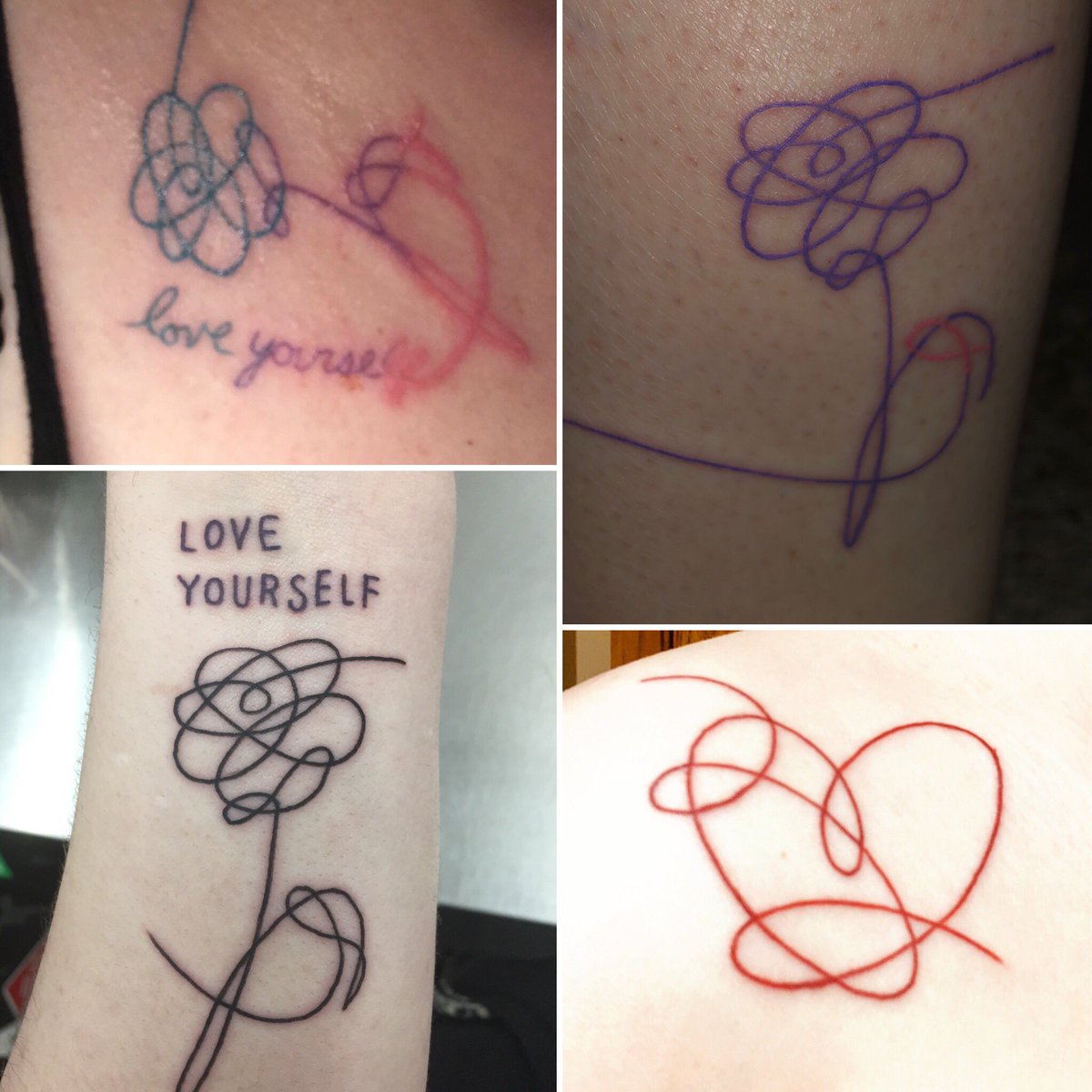 I am so glad that we all went together to get our BTS tattoos. 