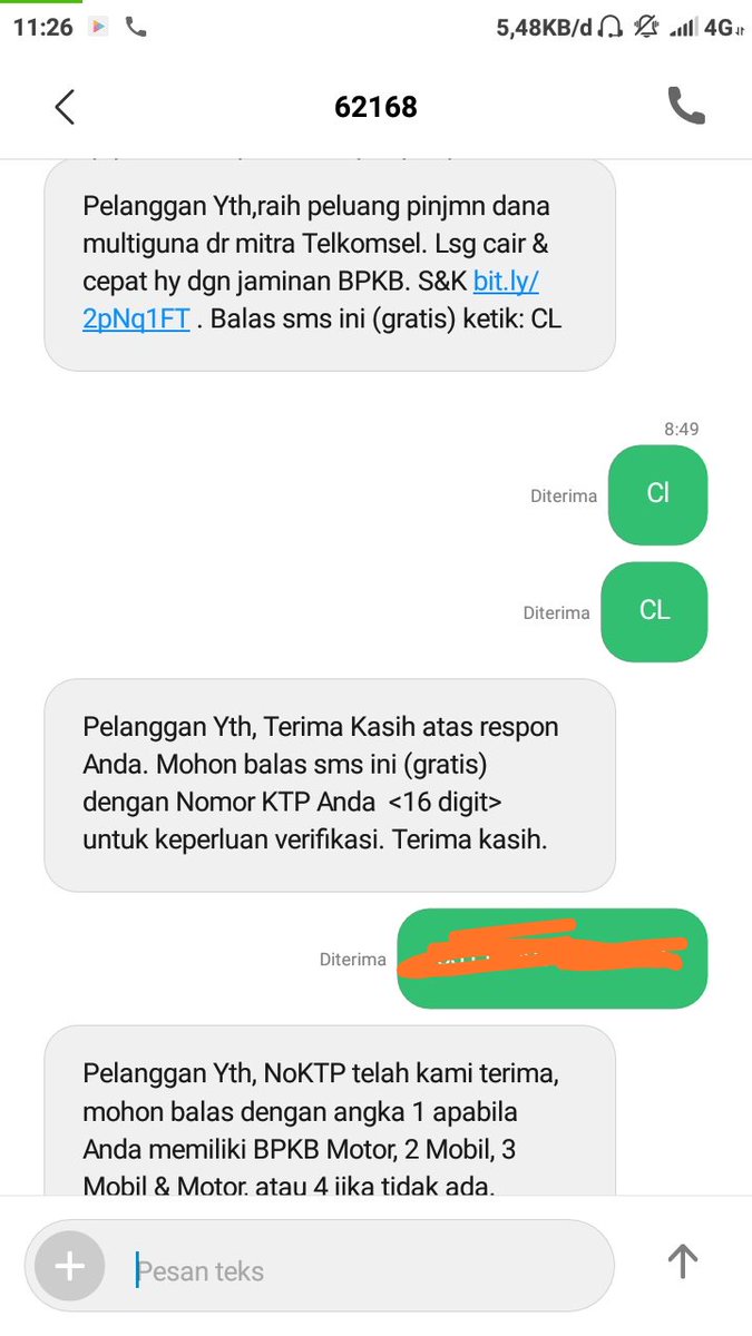 Roval92059415's tweet photo. @Telkomsel Ini pesannya https://t.co/y2SzN2ARHe